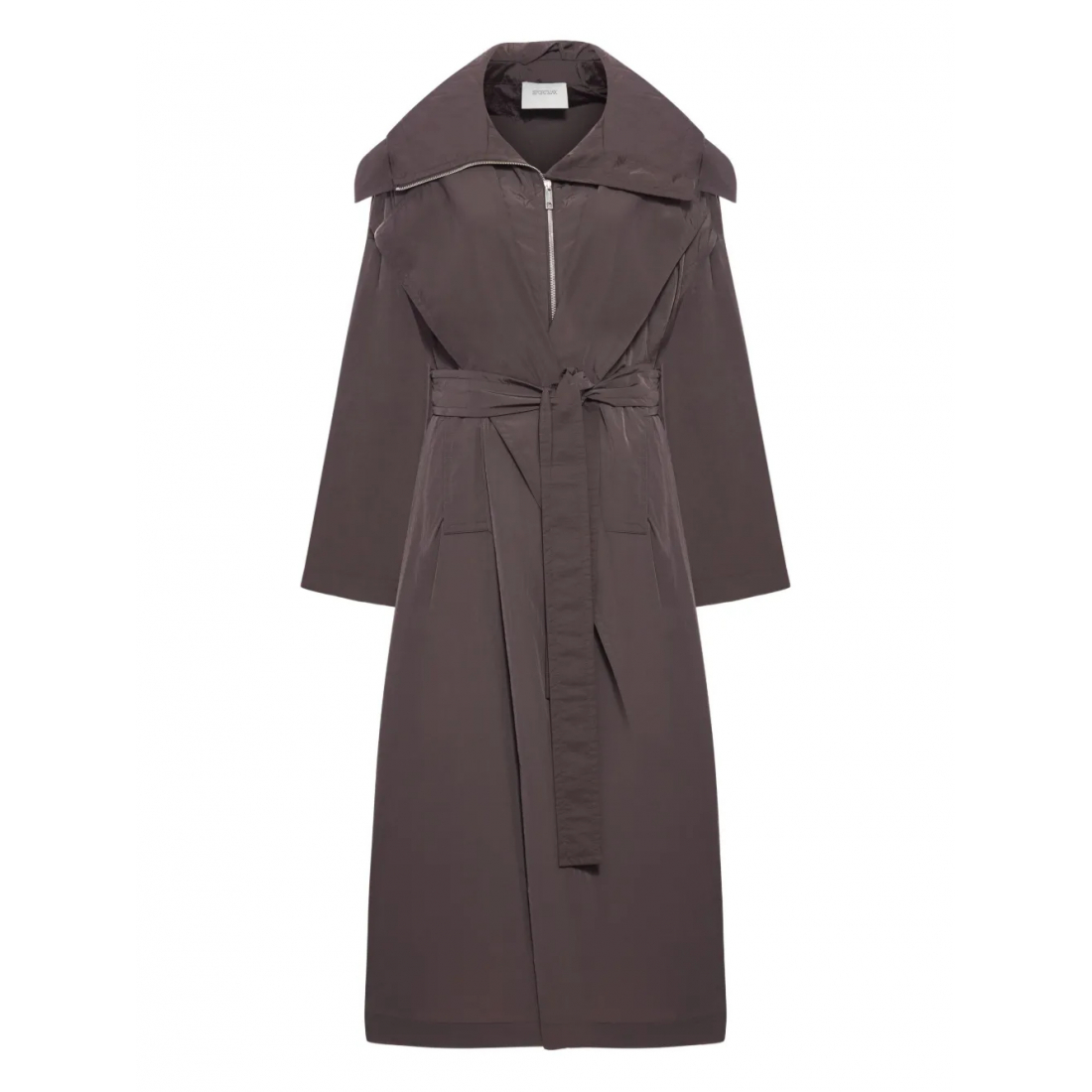 Manteau à ceinture 'Zip-Up' pour Femmes