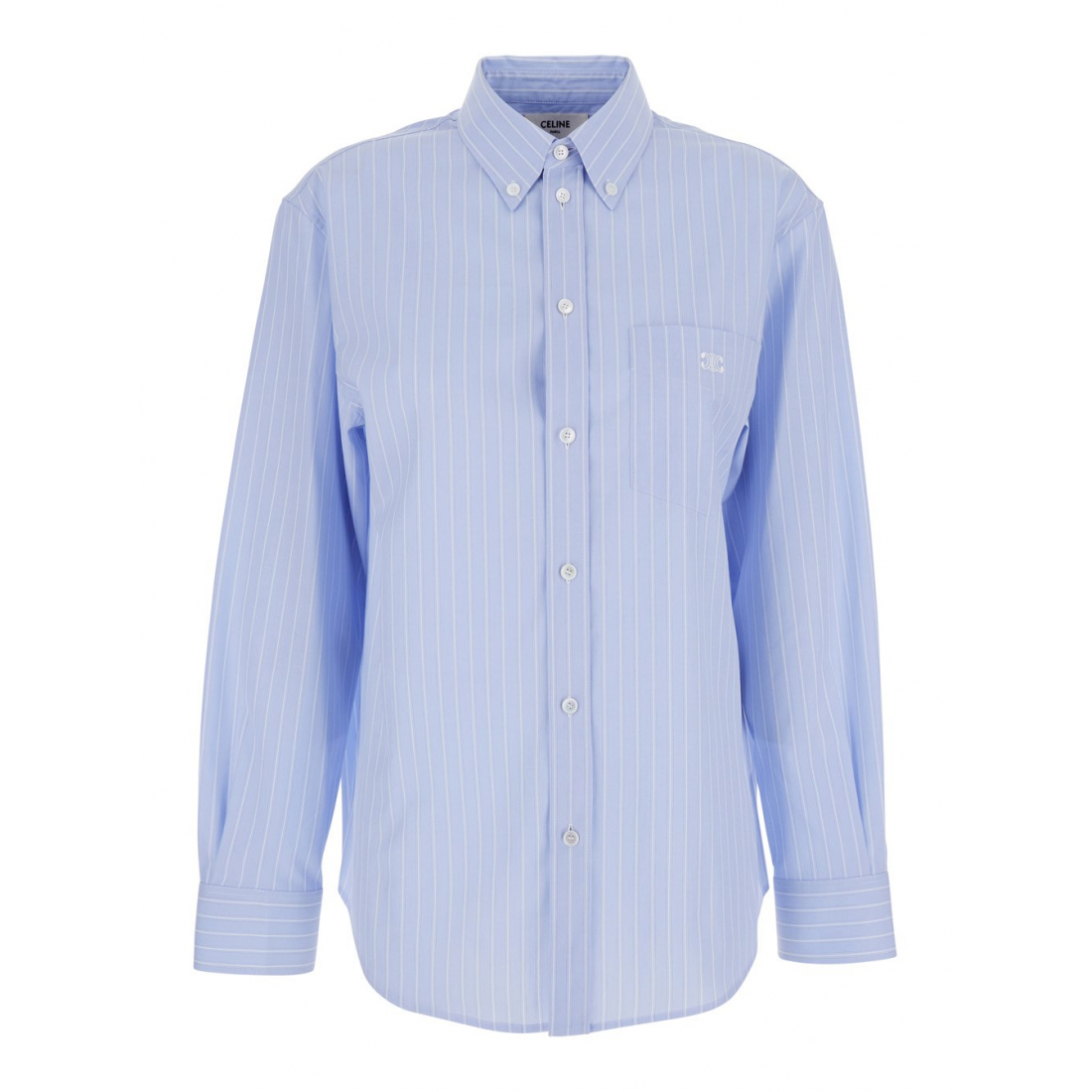 Chemise 'Relaxed  In Striped Cotton Poplin' pour Femmes