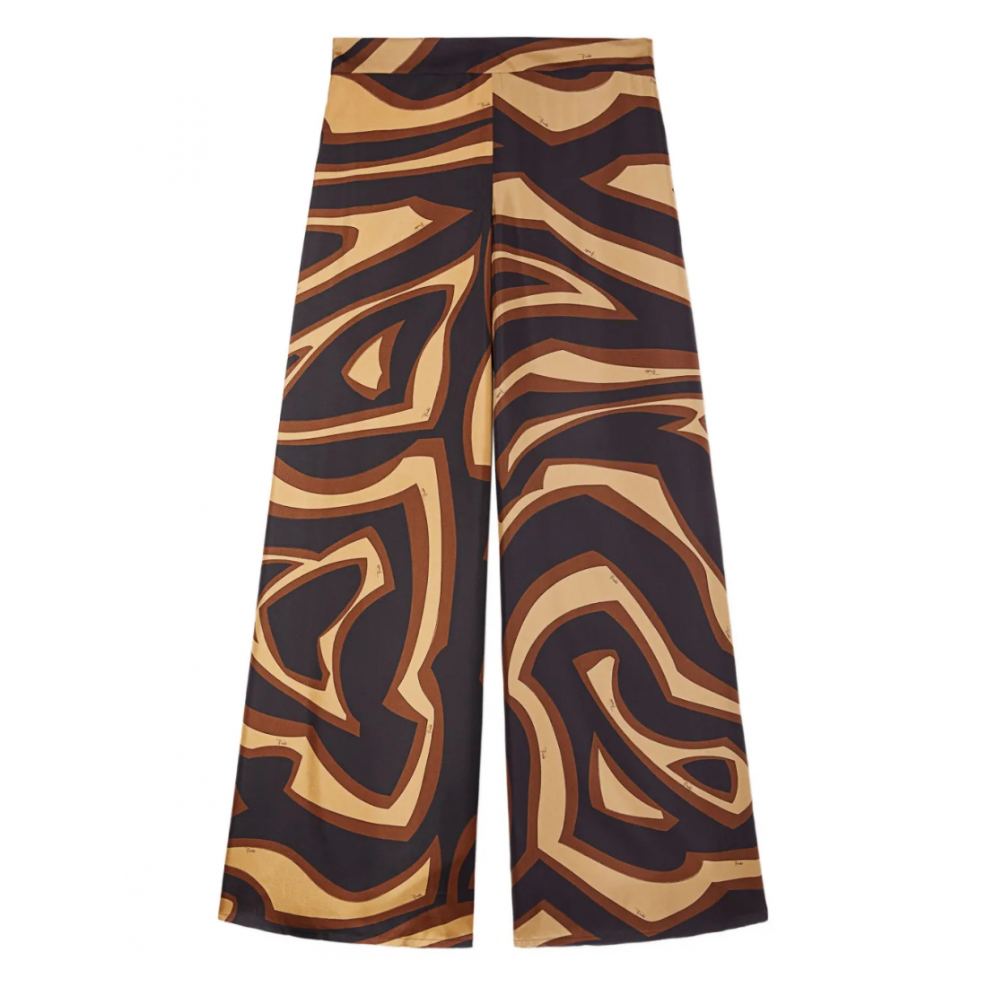 Women's 'Abstract-Pattern Print' Trousers