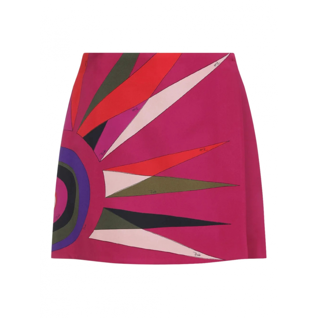 Mini Jupe 'Geometric-Print' pour Femmes