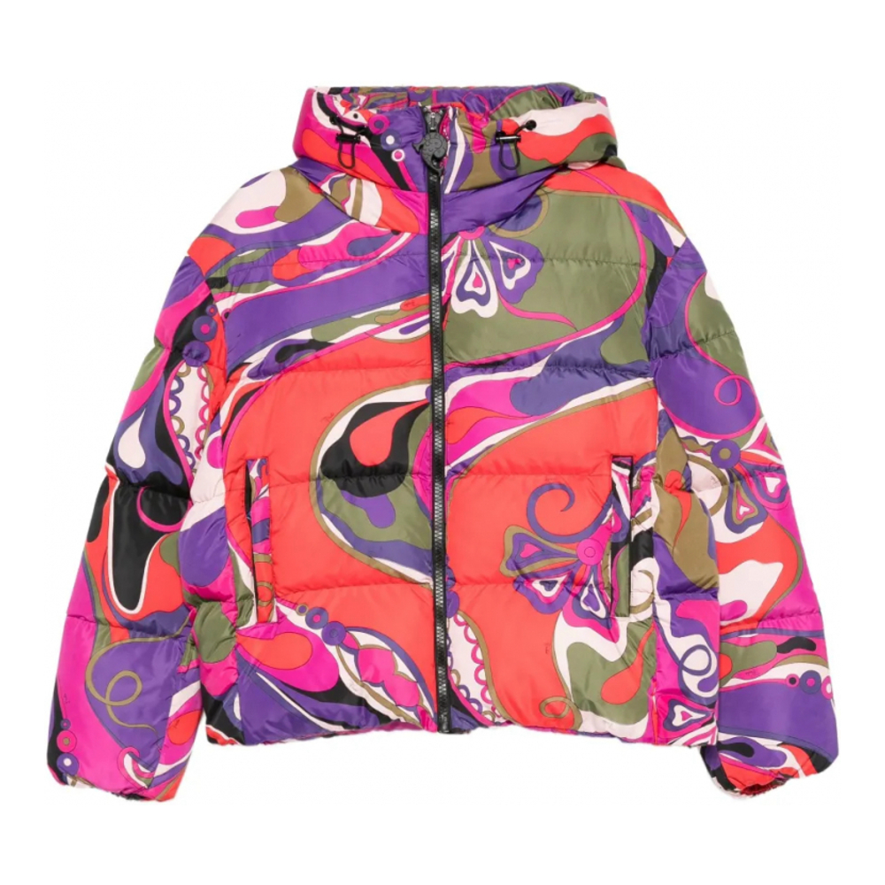 Veste matelassée 'Abstract-Print' pour Femmes