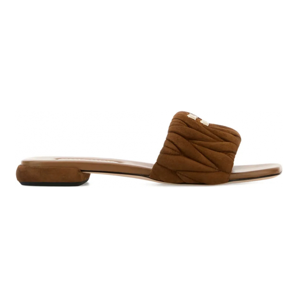 Women's 'Matelassé' Flat Sandals