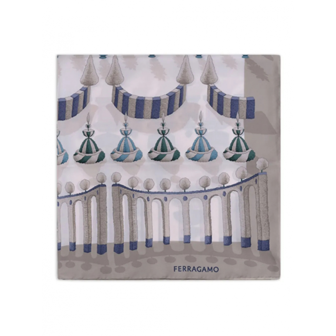 Foulard 'Garden-Print' pour Femmes