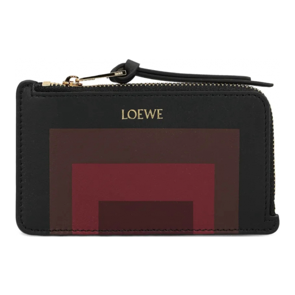 Women's 'X Albers Geometric-Pattern Zip' Wallet