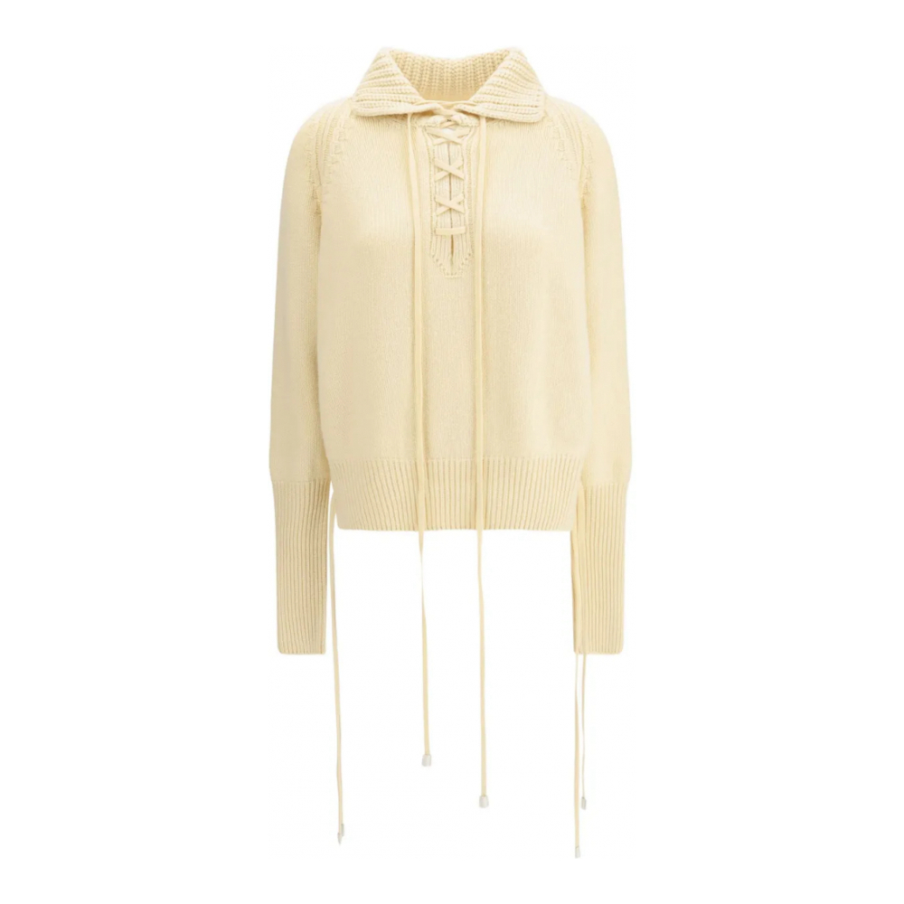 Women's 'Lace-Up' Sweater