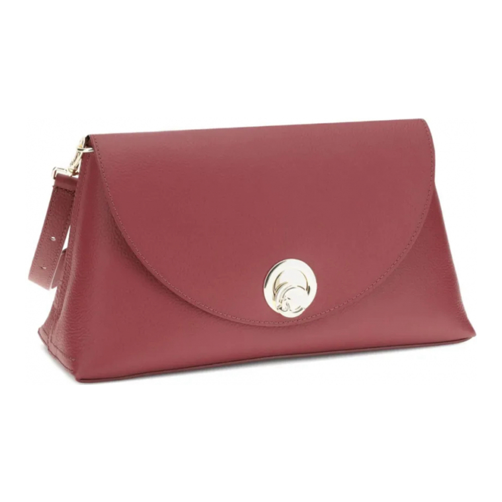Women's 'Medium Nikla Circular-Clasp' Shoulder Bag