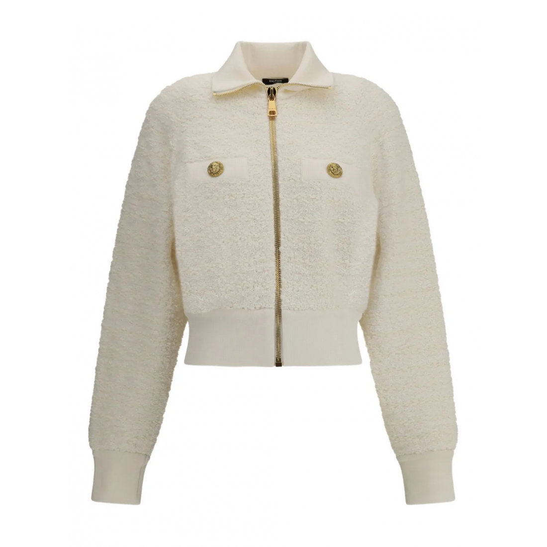 Blouson bomber 'Zipped Tweed' pour Femmes