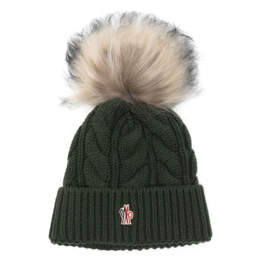 Bonnet 'Pompom-Detail' pour Femmes