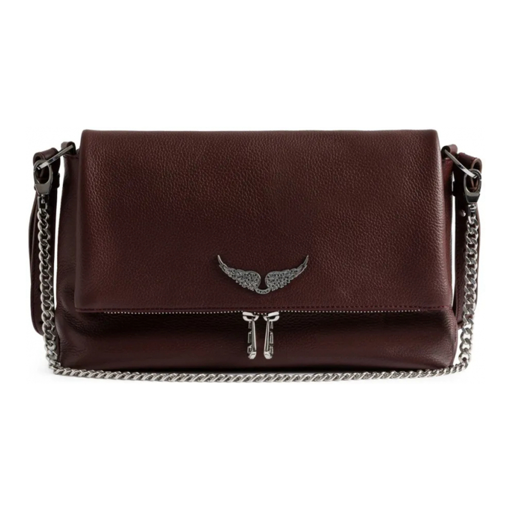 Sac 'Rock Wing-Detail Chain-Strap' pour Femmes