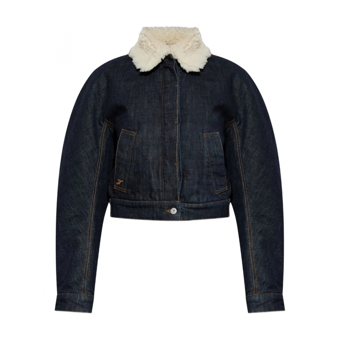 Blouson bomber 'Ovalo De Nîmes Denim' pour Femmes