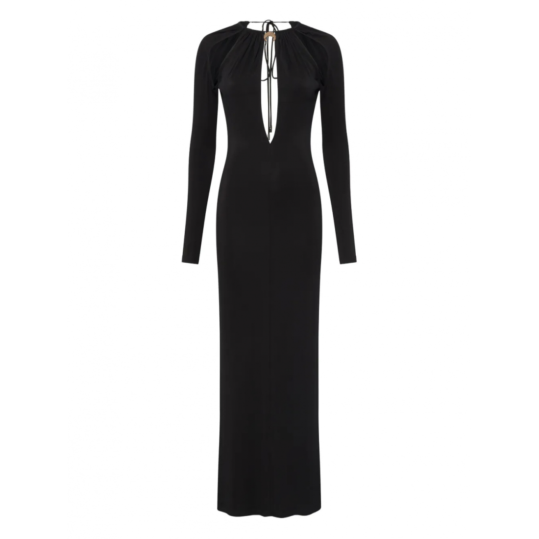 Robe maxi 'Draped Keyhole' pour Femmes