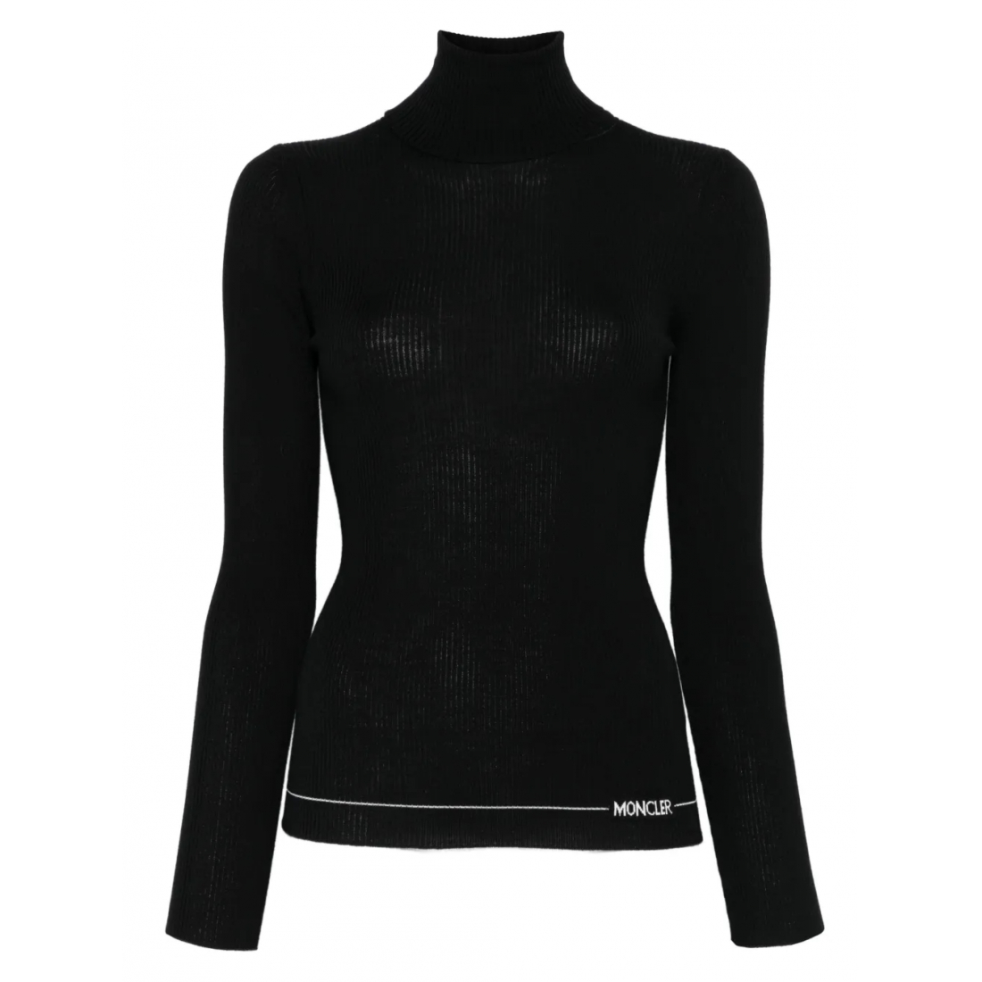 Pull 'Ribbed Turtleneck' pour Femmes