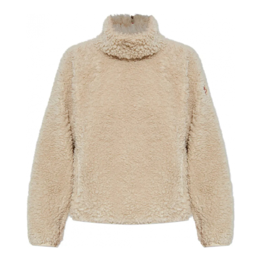 Women's 'Logo-Patch Teddy' Sweatshirt