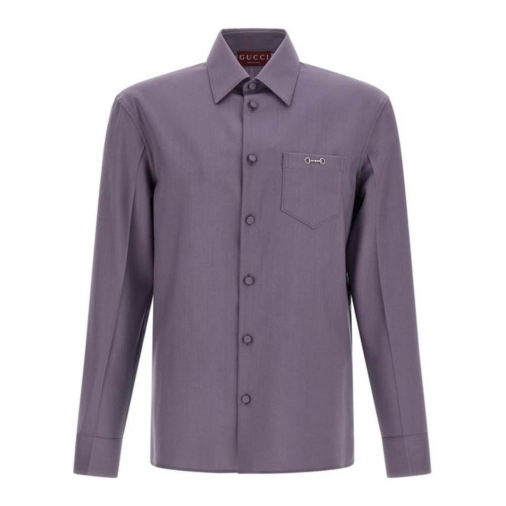 Chemise 'Horsebit' pour Hommes