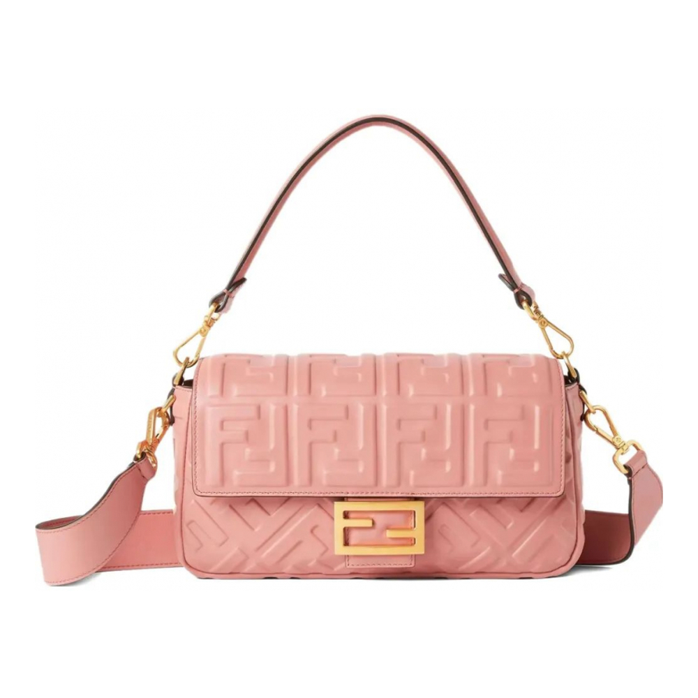 'Baguette® FF Motif-Embossed' Schultertasche für Damen