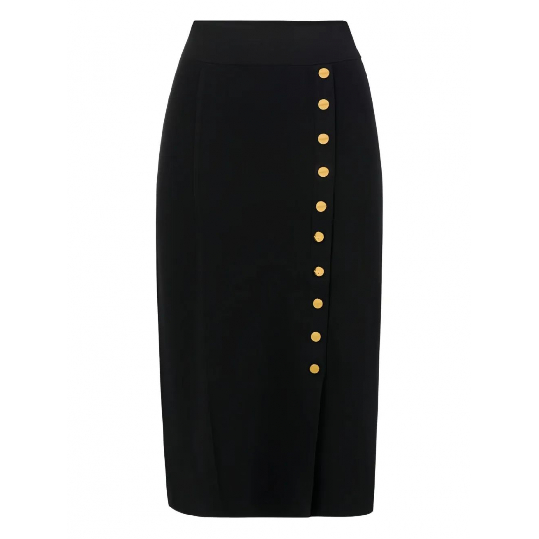 Jupe Midi 'Button' pour Femmes