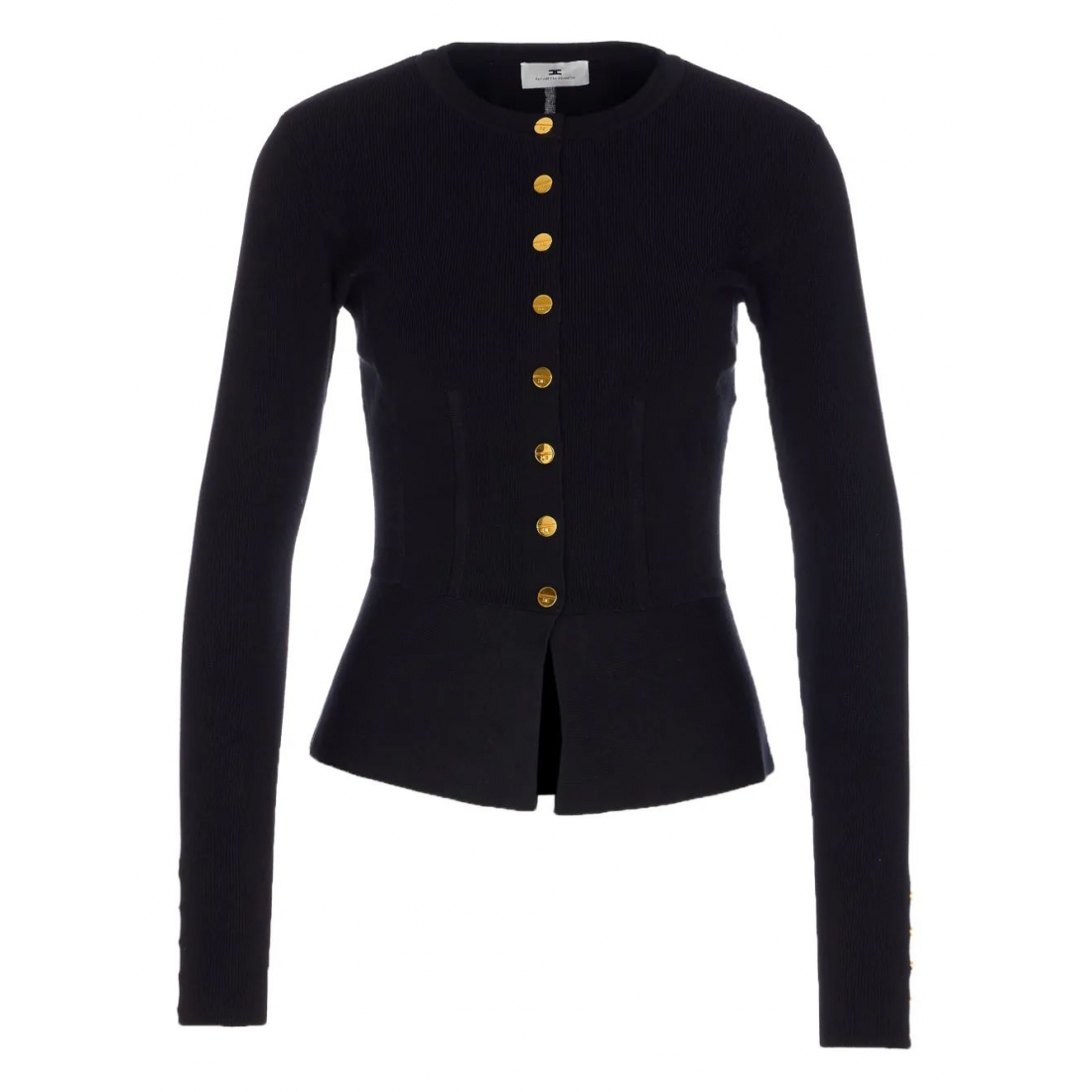 Cardigan 'Button-Cuff Ribbed' pour Femmes