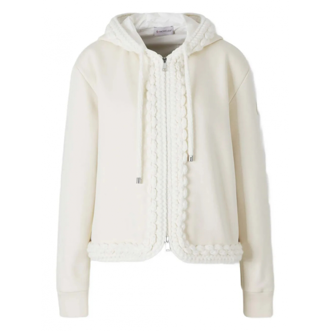 Sweatshirt à capuche  'Zip-Up Drawstring' pour Femmes