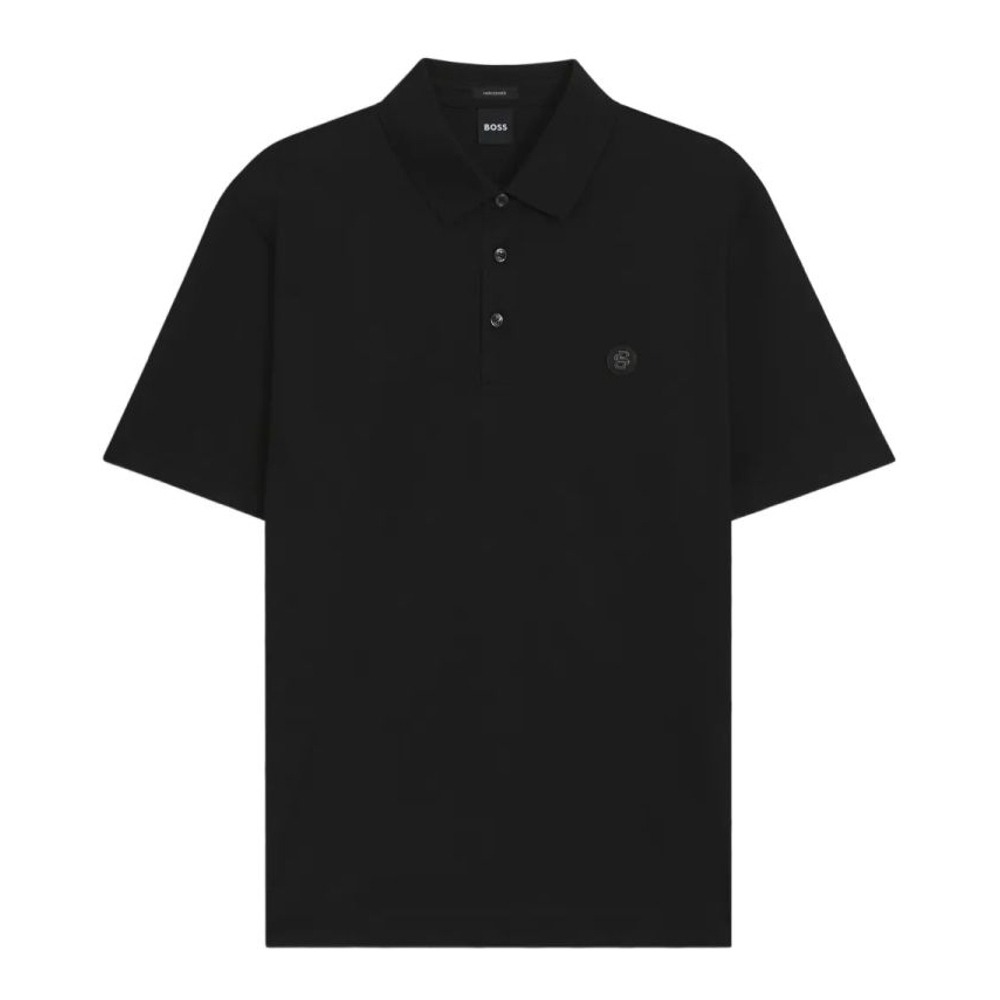 Polo 'Logo-Patch' pour Hommes