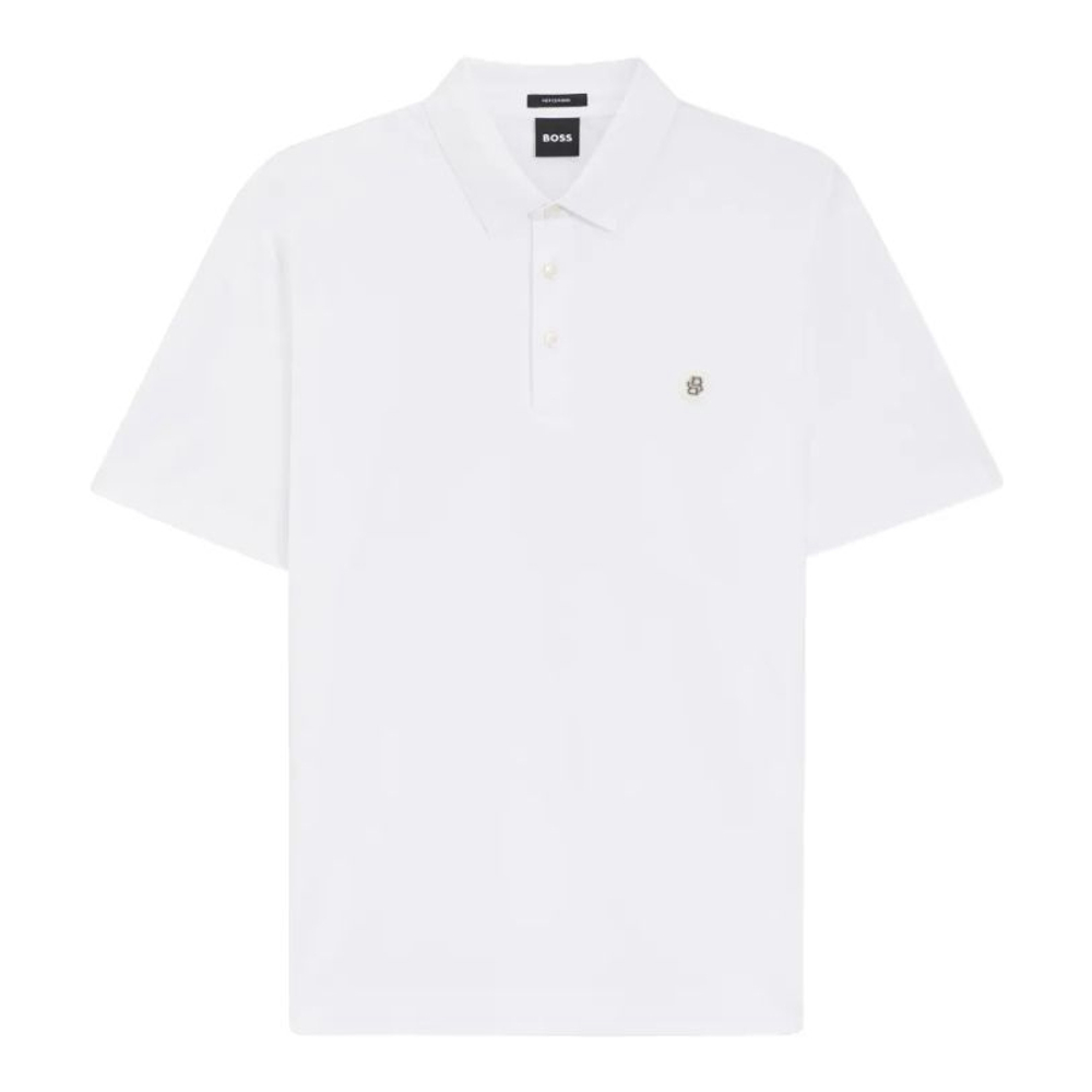 Polo 'Logo-Detail' pour Hommes