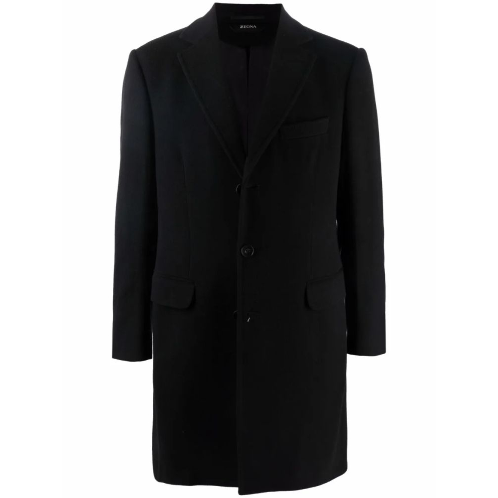 Manteau 'Single-Breasted Mid-Length' pour Hommes