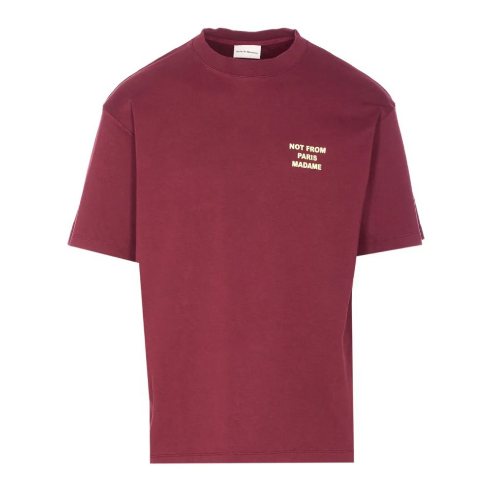 T-shirt 'Crew Neck Logo Print' pour Hommes