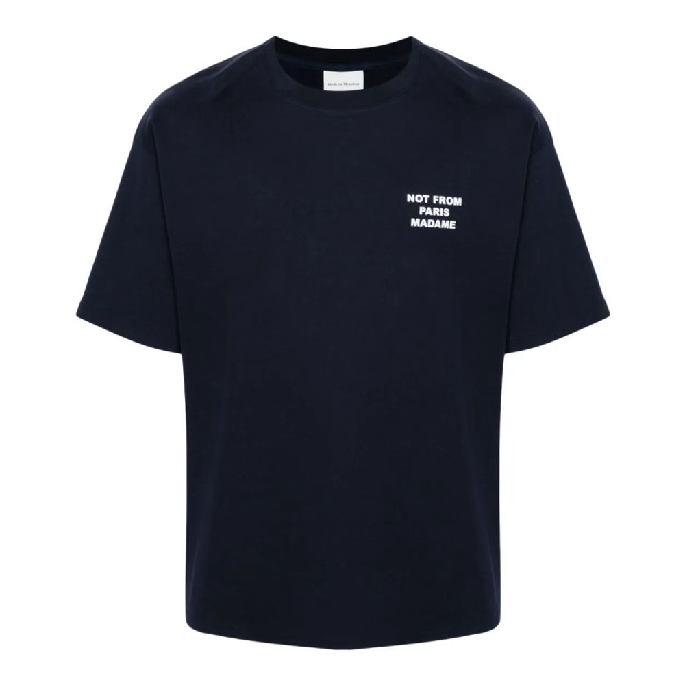 T-shirt 'Slogan-Print' pour Hommes