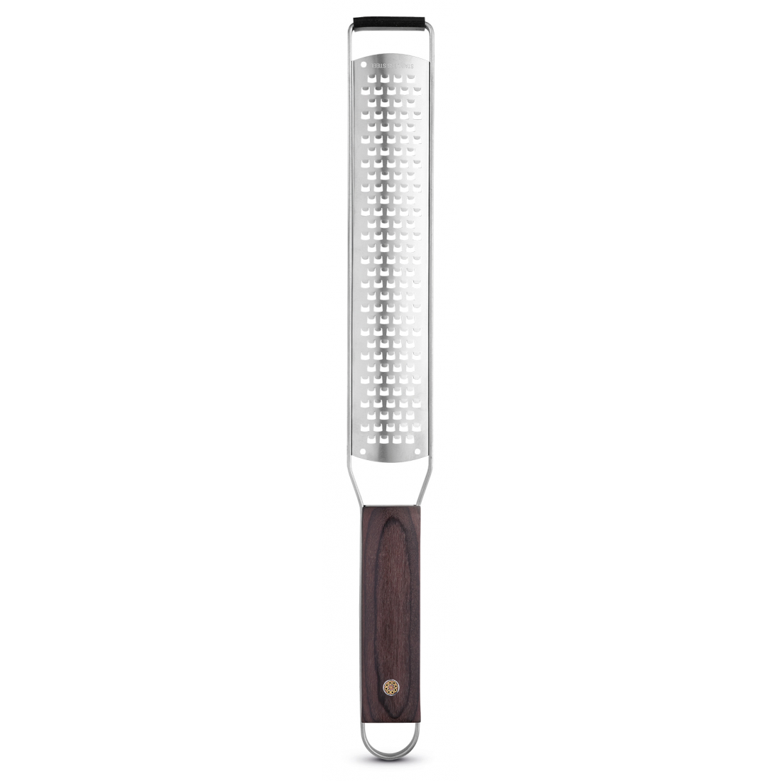 Long Brown Steel Grater