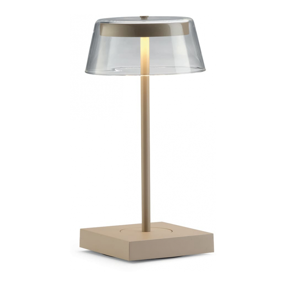 Beige Gray Led Lamp
