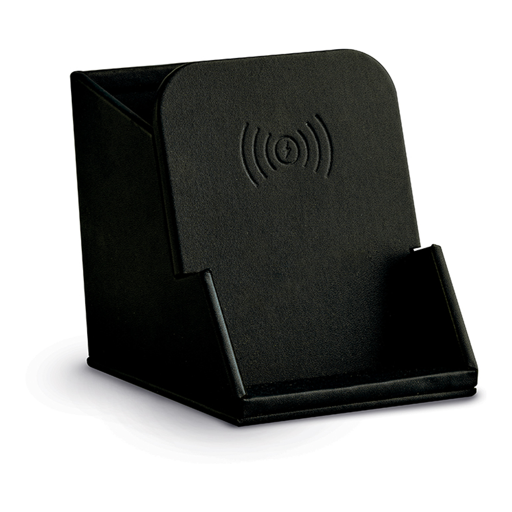 Schwarzer Stifthalter Mit Kabellosem Ladegerät