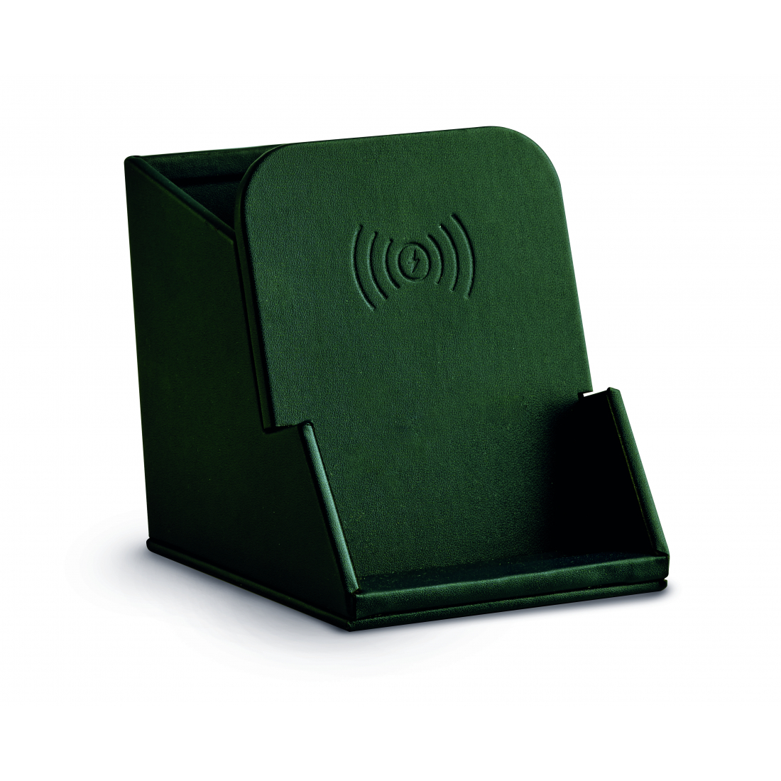 Green Pen Holder With Wireless Charger