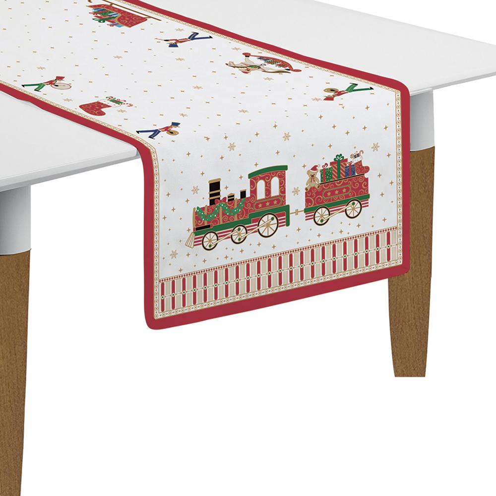 Set Of 2 Runners 140x45 cm Polar Express