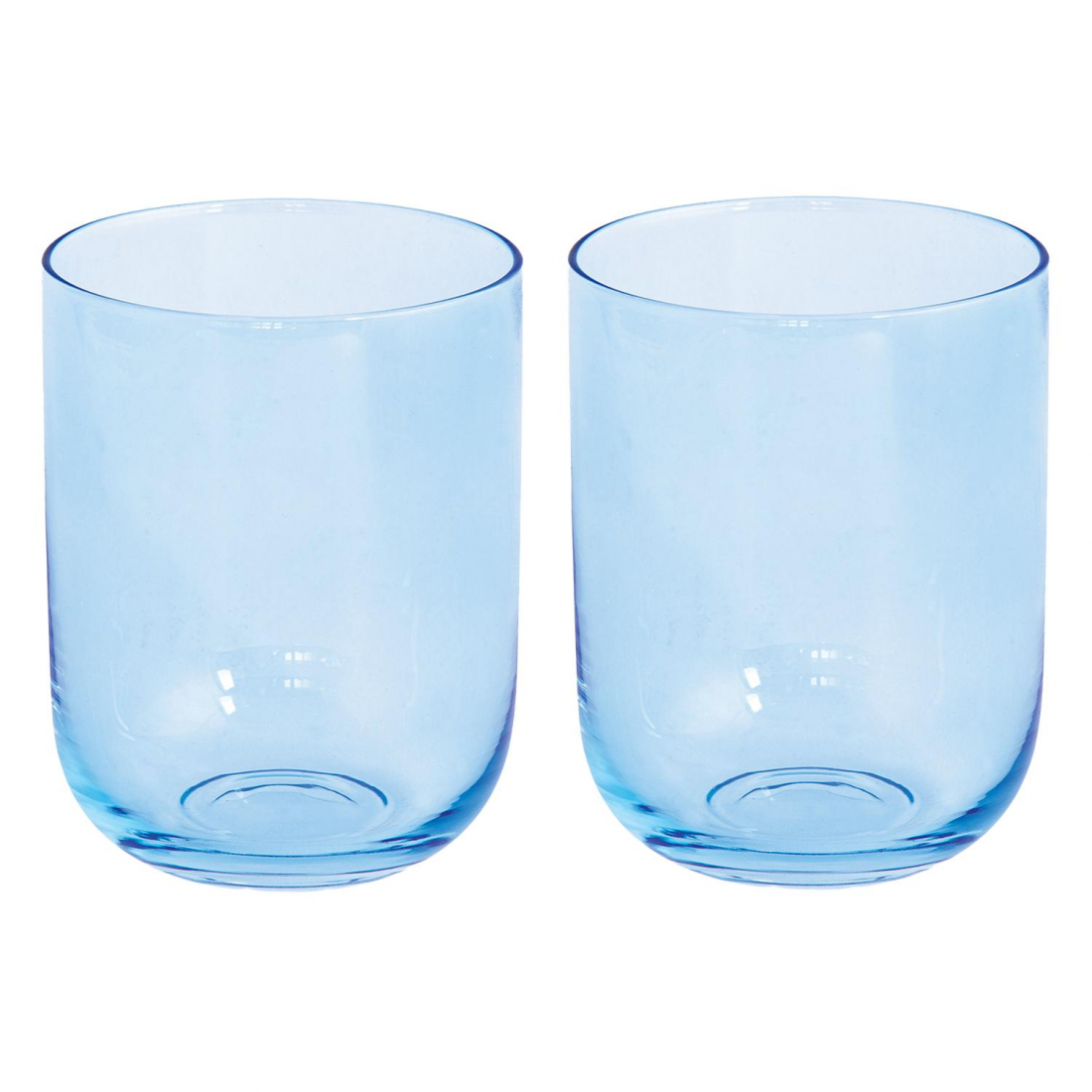 Lot De 2 Verres À Eau Bleu Arc-En-Ciel
