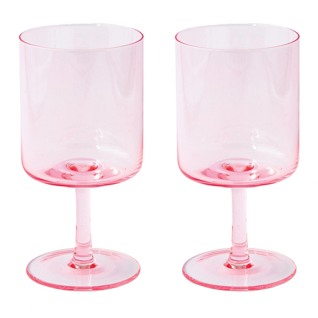 Set Of 2 Pink Rainbow Glasses