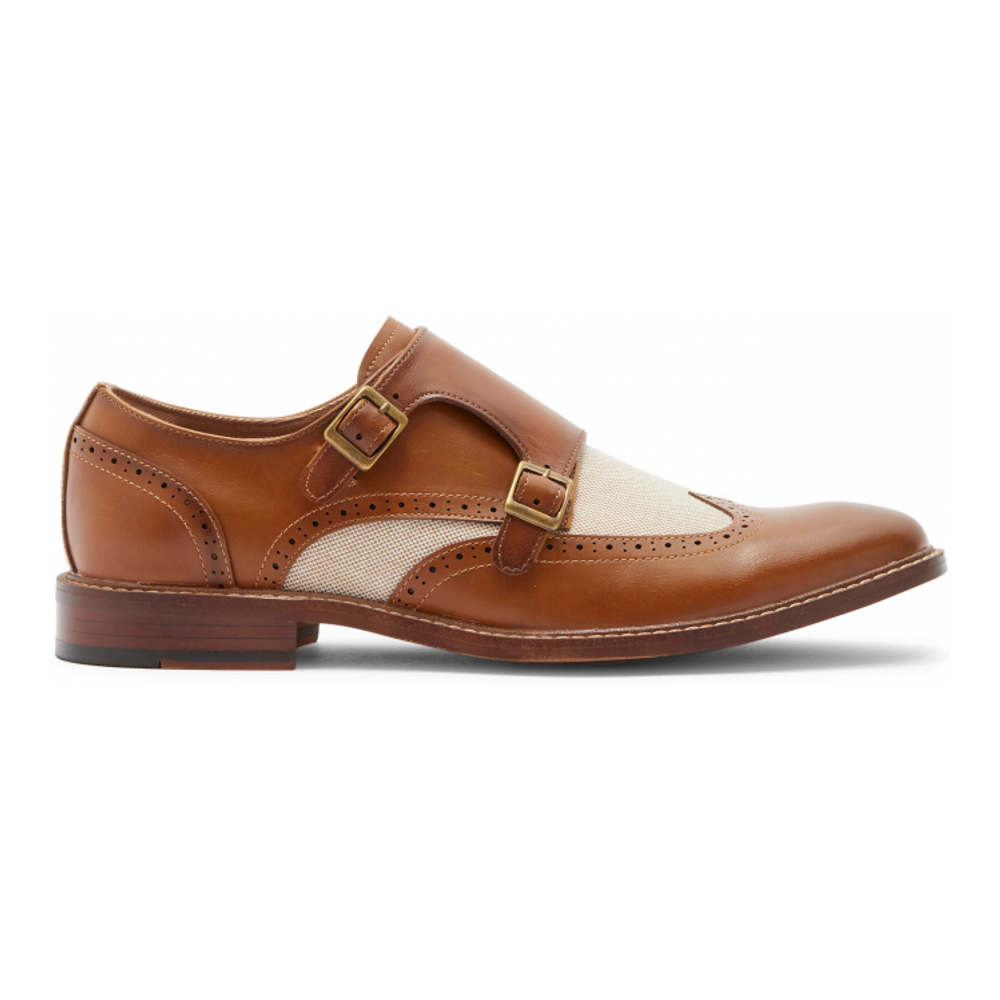 Men's 'Karell Double Monk Strap' Loafers