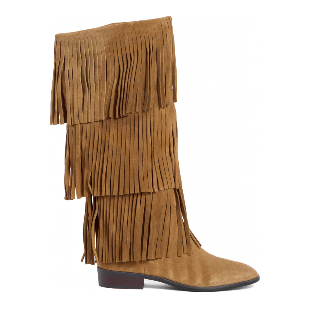 Women's 'Spur Fringe' Long Boots