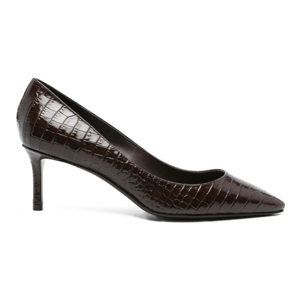 Escarpins 'Crocodile-Embossed Pointed-Toe' pour Femmes
