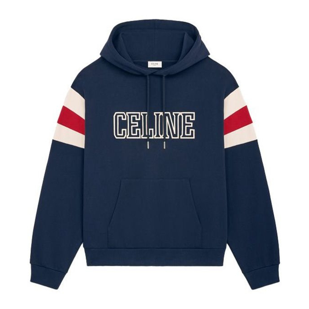 Sweatshirt à capuche  'Logo Printed Drawstring' pour Hommes