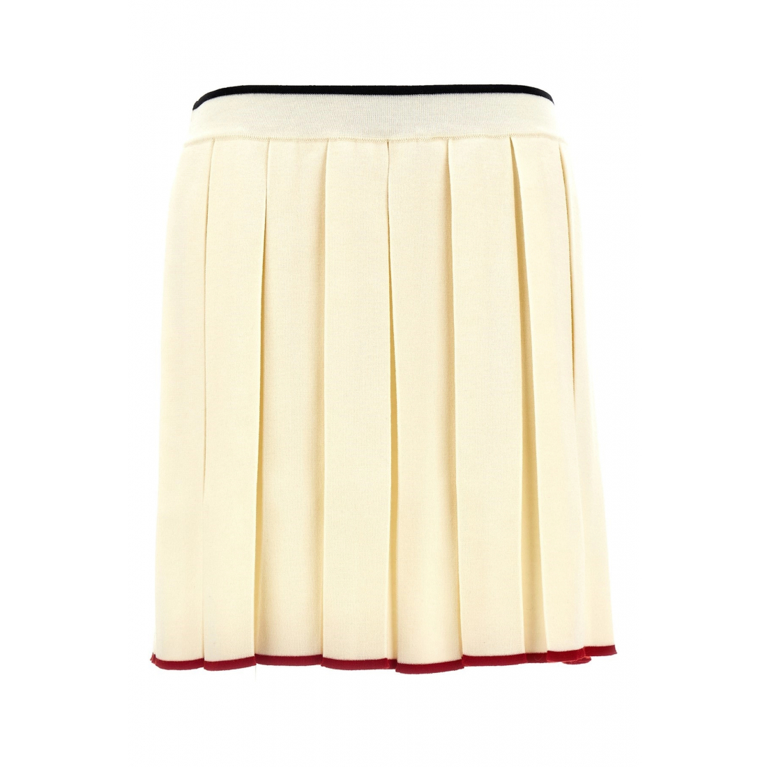 Mini Jupe 'Knitted Pleated' pour Femmes