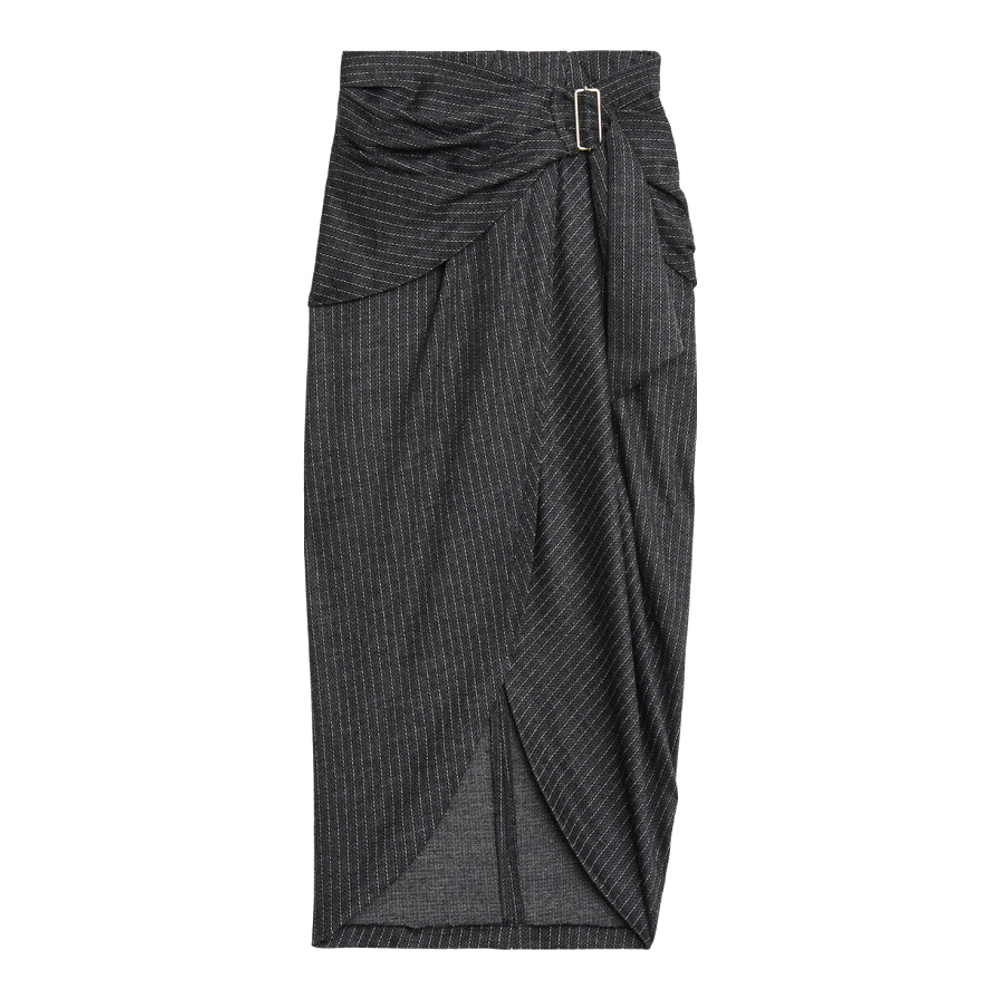 Jupe Midi 'Reilly Striped' pour Femmes