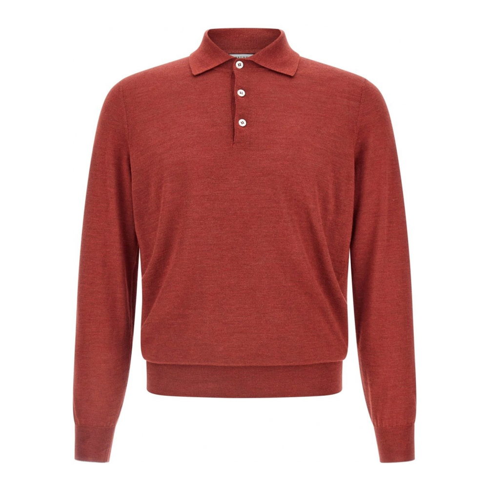 'Shaved' Polohemd für Herren