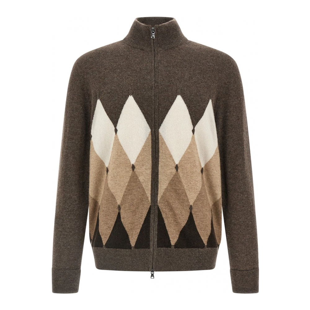 Cardigan 'Argyle' pour Hommes