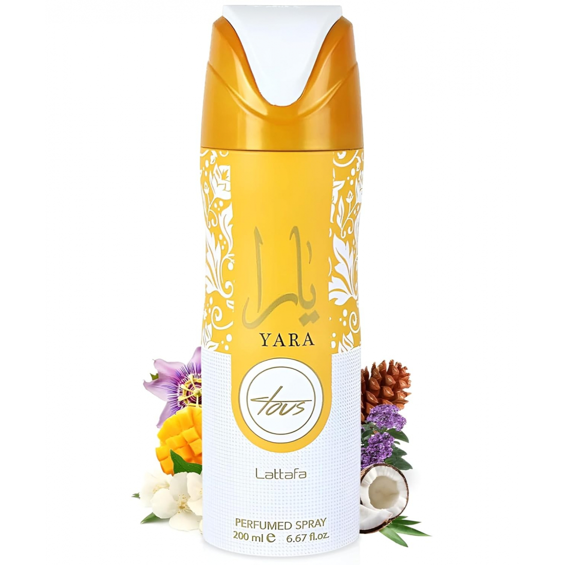 'Yara Tous' Perfumed Body Spray - 200 ml