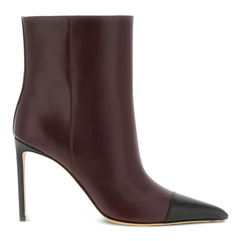 Women's '95Mm Contrasting-Detail' Ankle Boots