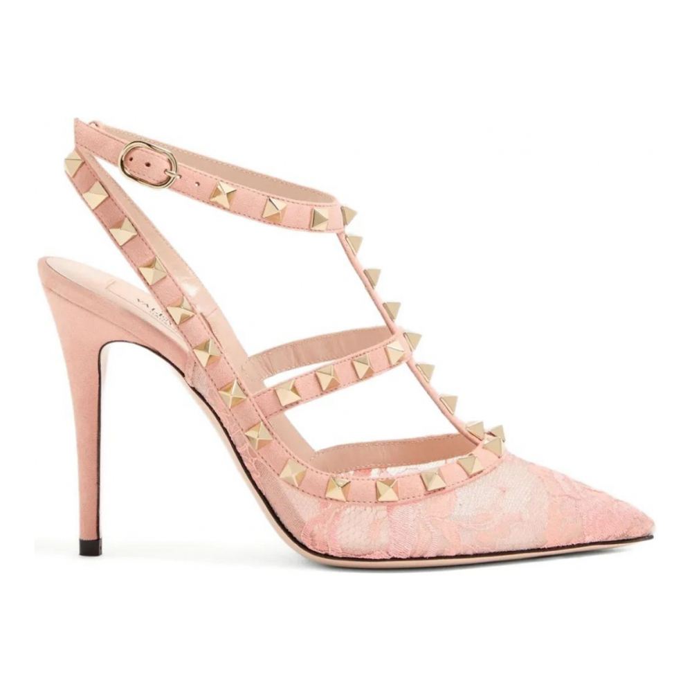 Women's 'Rockstud Lace Stud' Pumps