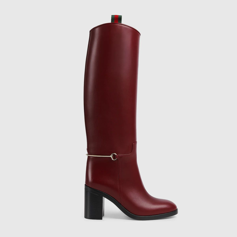 Bottes 'Slim Horsebit' pour Femmes