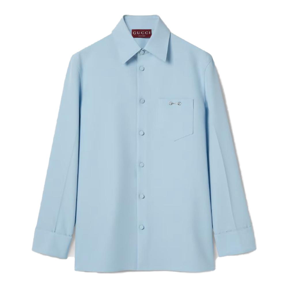 Chemise 'Horsebit' pour Hommes