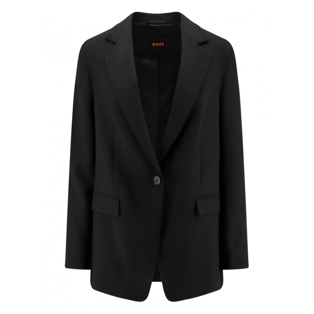 Blazer 'Single-Breasted Flap-Pocket' pour Femmes