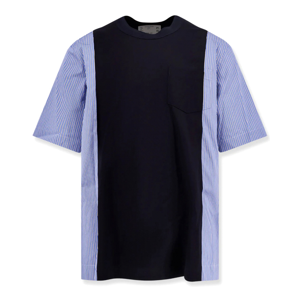 Men's 'Popeline Inserts' T-Shirt