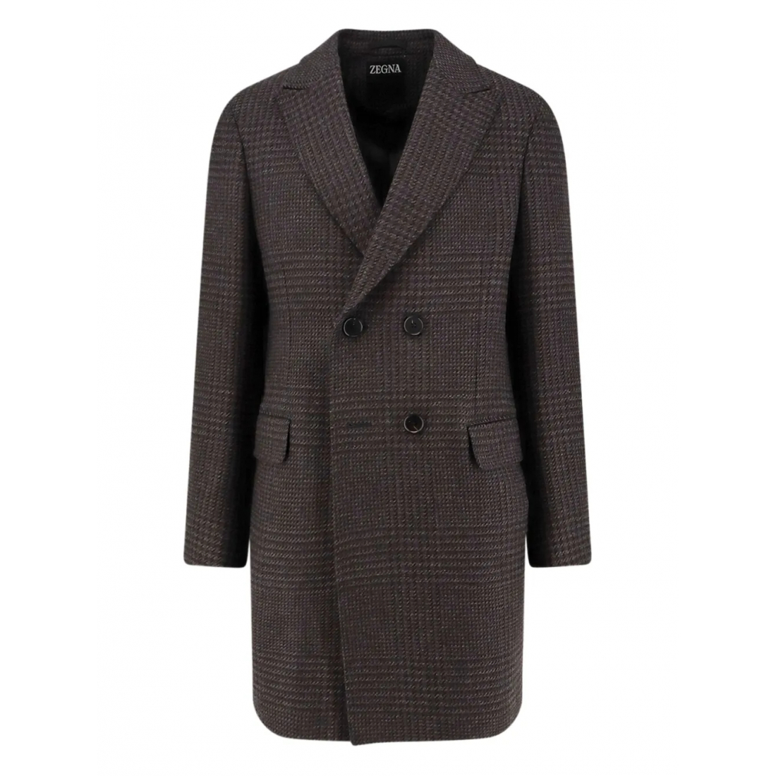 Manteau 'Double-Breasted Check' pour Hommes